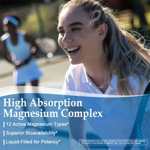 Non-GMO 12-in-1 Magnesium Complex Softgels