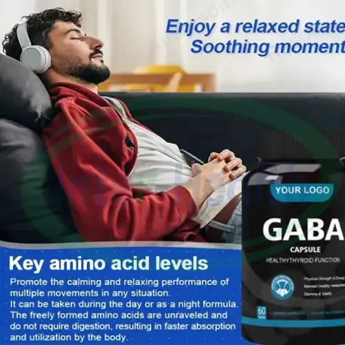 GABA Capsules | Natural Stress Relief & Sleep Support