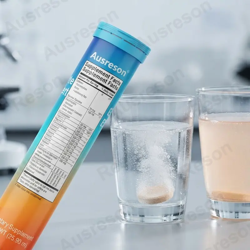 Zero Sugar Electrolyte Effervescent Tablets OEM Manufacturer