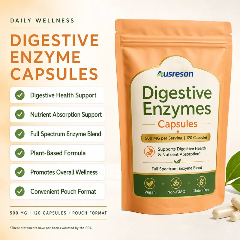 Digestive Enzyme capsules for bloating health supplement Manufacturer
