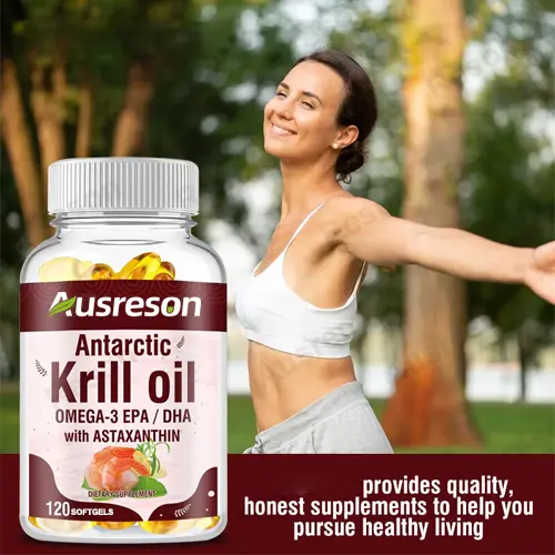 Antarctic Krill Oil softgels for brain support | Reson