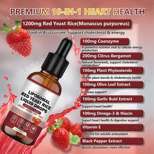 Liposomal Red Yeast Rice drops Manufacturer | Heart Health Support