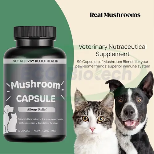 Mushroom Capsules Dogs & Cats Immune Support | Reson