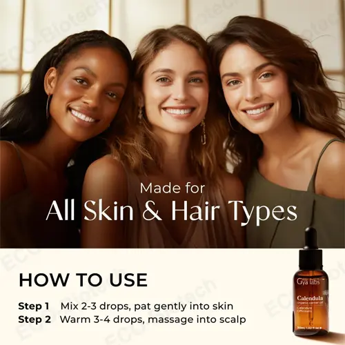 organic Calendula Liquid Extract: Natural Soothing & Skin Healing