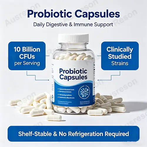 Vegan Probiotic capsules 50 billion CFU | Reson