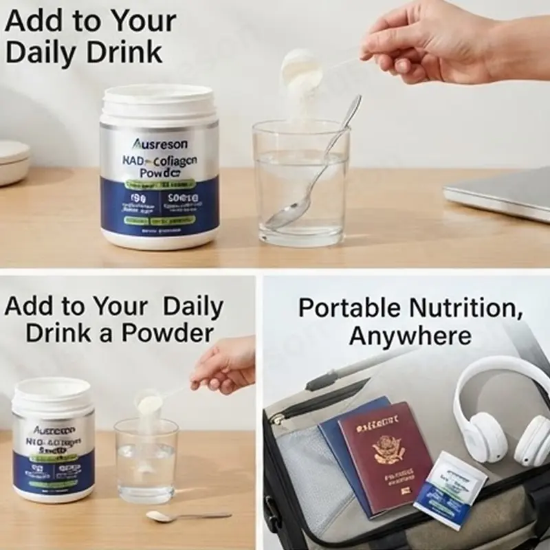 Nad Collagen Powder for skin supplement OEM Manufacturer