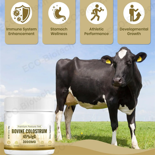 Ausreson Bovine colostrum powder supplement oem supplier