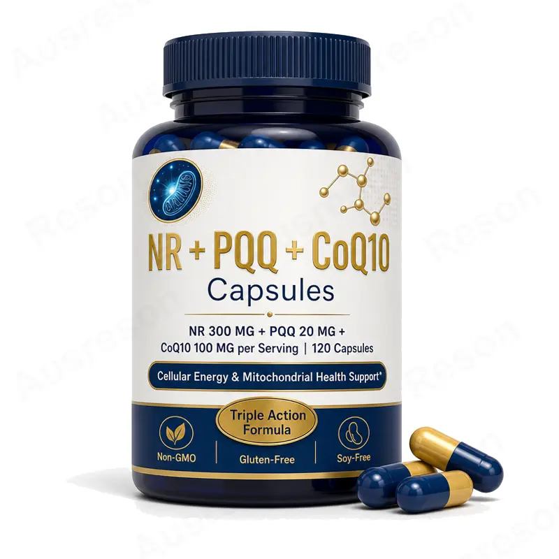 NR + PQQ + Coenzyme Q10 capsules cellular energy supplement supply