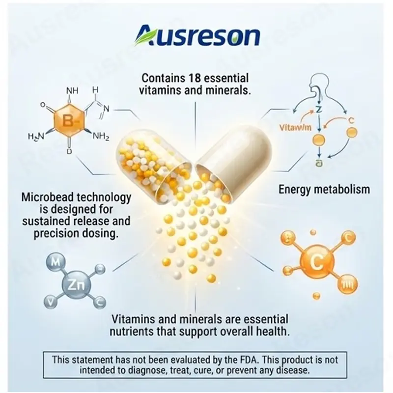 Multivitamin microbead capsules Private Label Manufacturer