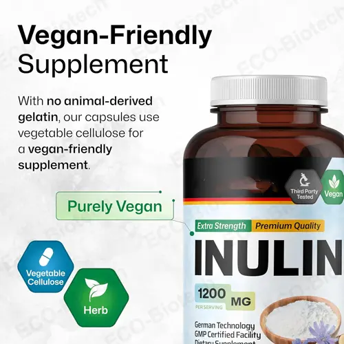 pure Inulin Capsules | Gut & Digestive Support