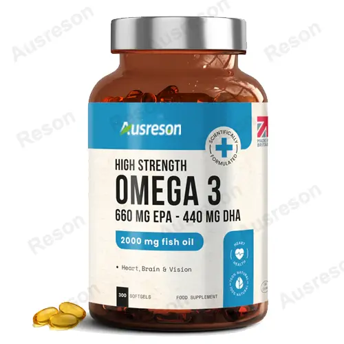 Manufacturer omega 3 softgels for heart and brain health | Reson