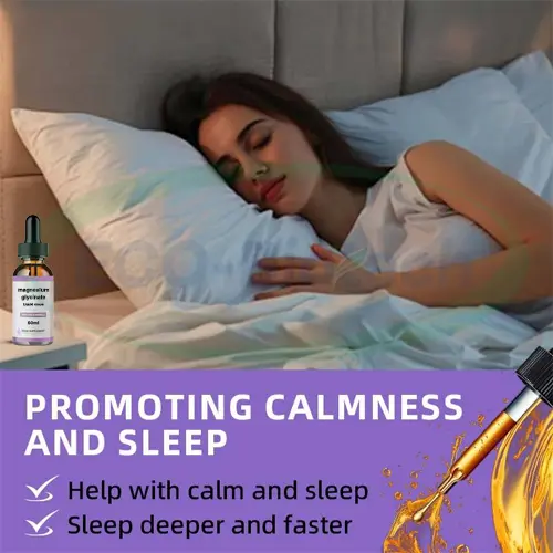 High Absorption Magnesium Glycinate Liquid for Sleep & Relaxation