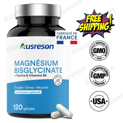 Magnesium Bisglycinate Taurine & Vitamin B6 capsules