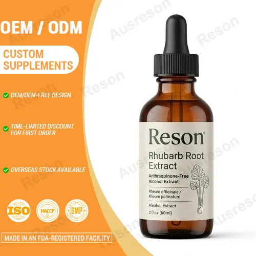 Rhubarb root Extract Liquid Drops OEM manufacturer