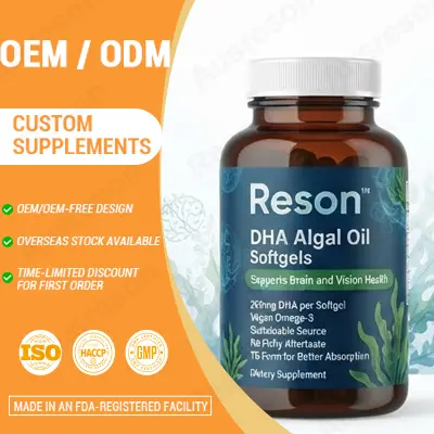 DHA Algal Oil soft gels private label Manufacturer