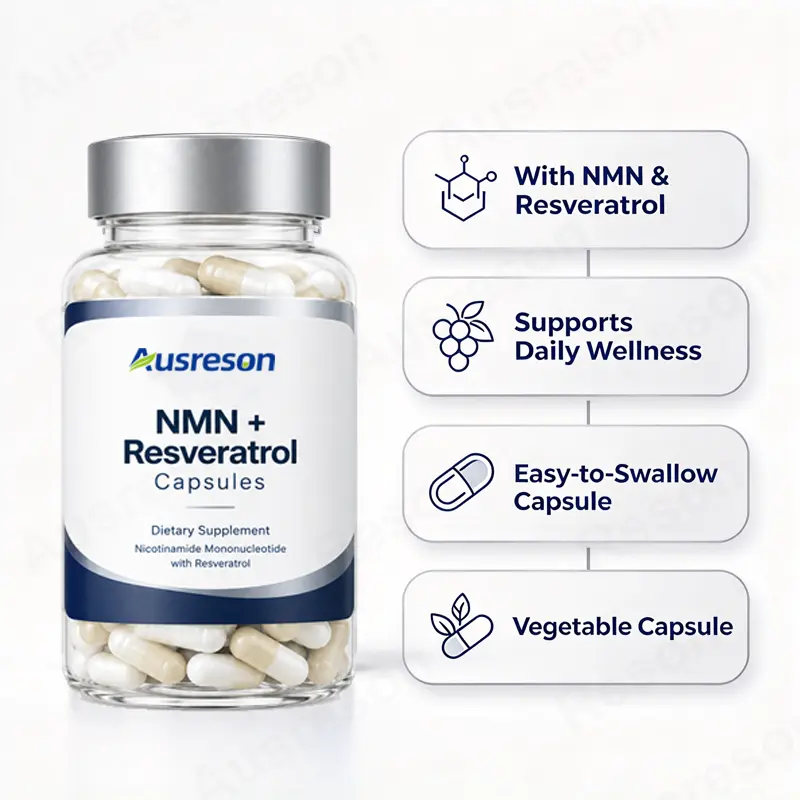 nmn resveratrol capsules skin supplement Manufacturer