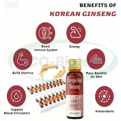 Ginseng Liquid Drops Standardized Extract | OEM Manufacturer