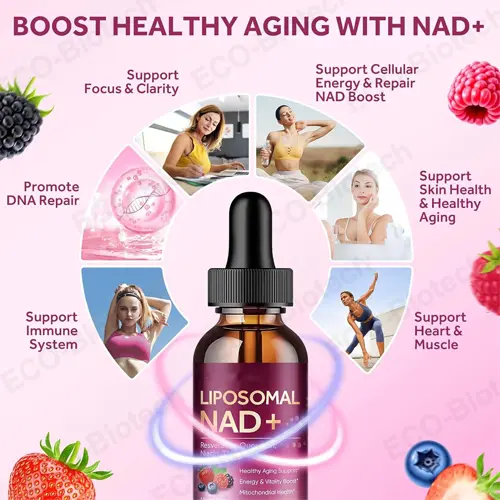 Liposomal NAD+ drops supplement oem Manufacturing