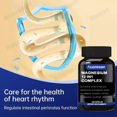 12 in1 Magnesium Complex capsules for Sleep, Muscles & Anxiety