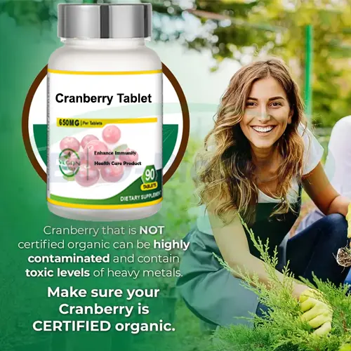 pure Cranberry Tablets with vitamin c Manufacturer | Reson