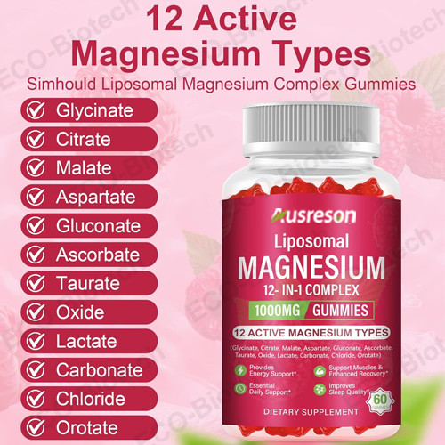 Liposomal Magnesium Complex Gummies benefit | Manufacturer
