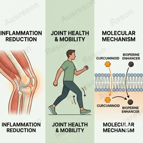 95% Curcuma extract capsules Joint support supplements