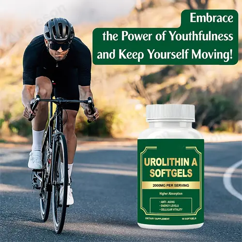Urolithin A supplement softgels Mitochondria Support