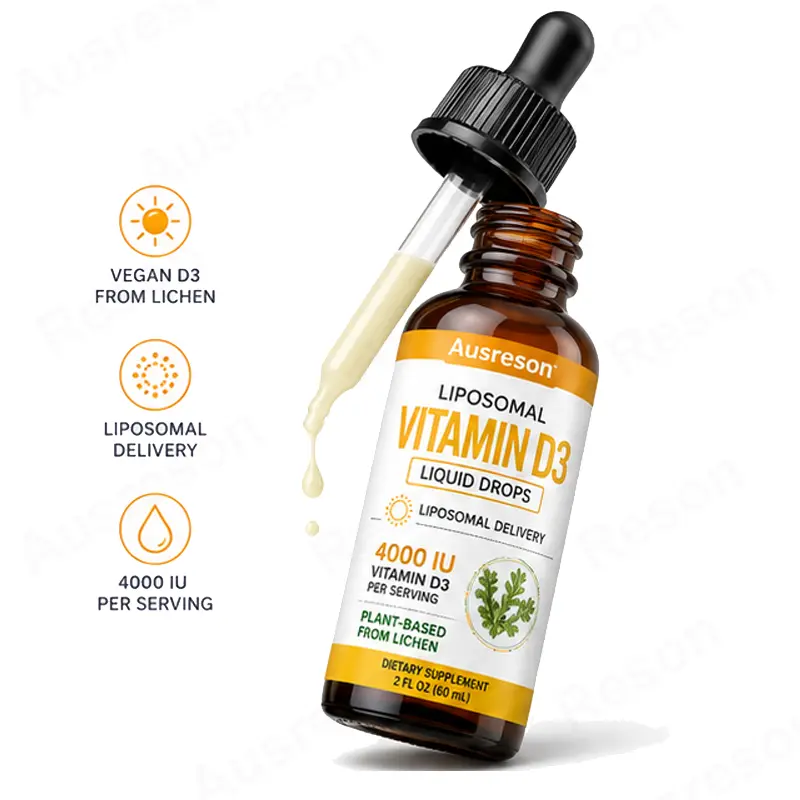 Liposomal Vitamin D3 liquid drops high Bioavailable Manufacturer