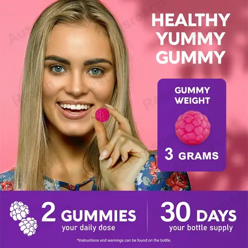 Biotin Gummies with Collagen Hair Growth , Skin, Nail | Reson