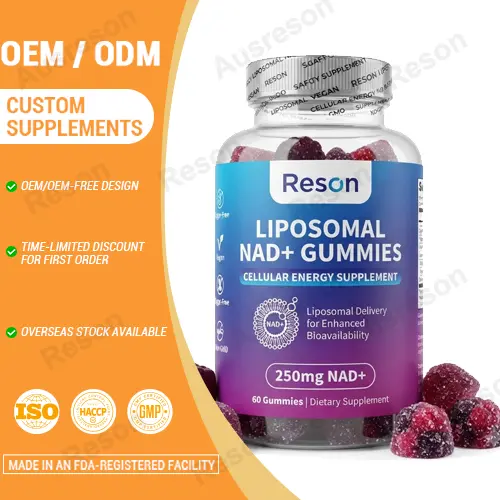 Liposomal NAD+ gummies Private label Manufacturer