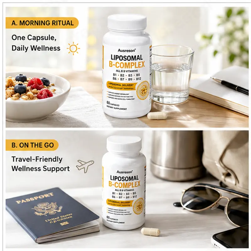 High absorption Liposomal B-Complex capsules Manufacturer