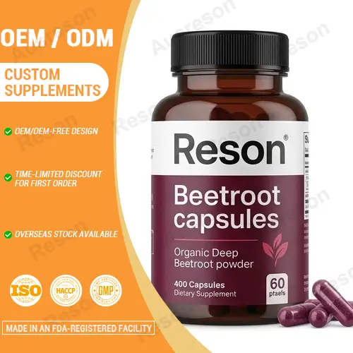 Premium Beetroot Capsules | Nitric Oxide & Circulation Support