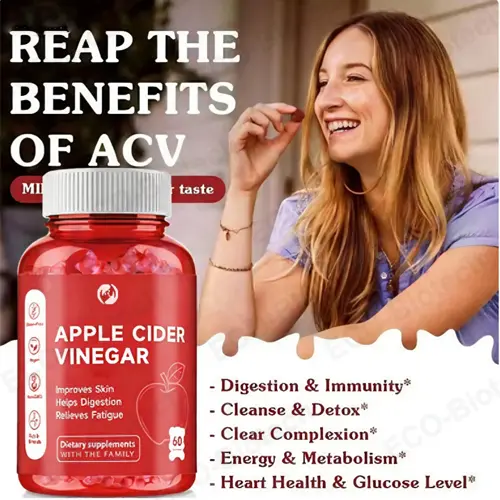 Apple Cider Vinegar Gummies for Weight Loss Private Label Manufacturer