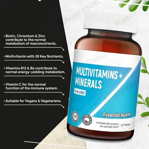 Multivitamins Minerals tablets with COA | Reson