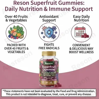 Superfruit Gummies Clean label supplements supply