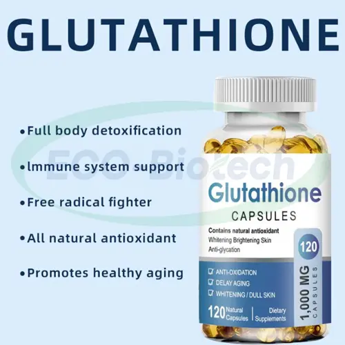 High Potency Glutathione Softgels | Antioxidant & Skin Brightening