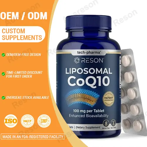 Liposomal Coenzyme Q10 tablets OEM Manufacturer