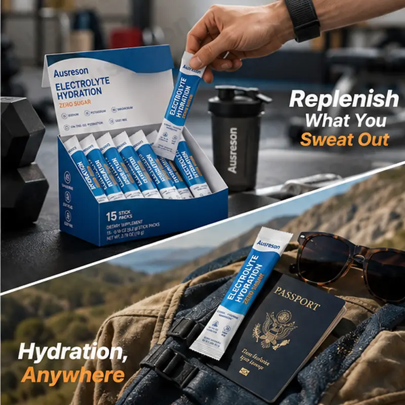 Zero sugar Electrolyte Hydration Stick OEM Manufacturer
