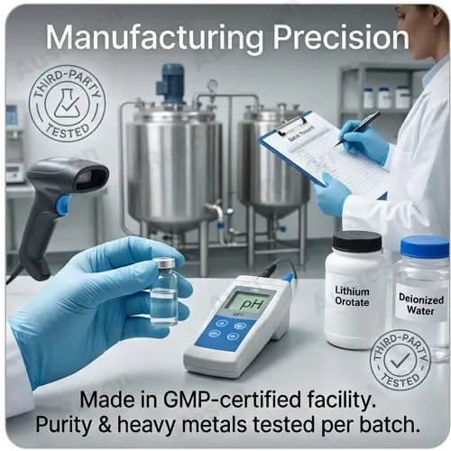Ionic Lithium liquid drops Highly bioavailable OEM supplier