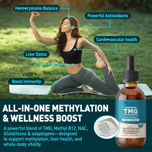 High-Absorption Liposomal Trimethylglycine drops | TMG Supplement