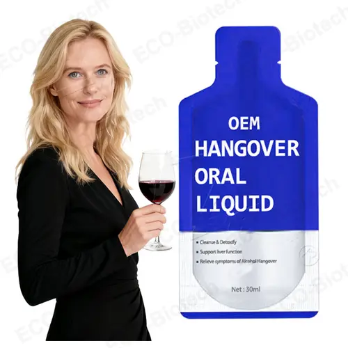 Anti Hangover Drink liquid DHM OEM Private Label Liver Supplement