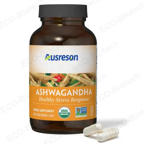 Ashwagandha capsules: Supports Stress Relief, Energy