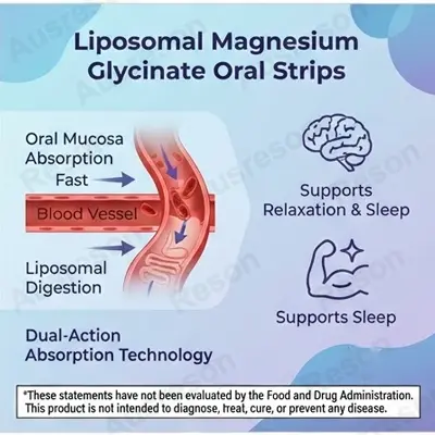 Liposomal Magnesium Glycinate Oral strip Private label Manufacturer