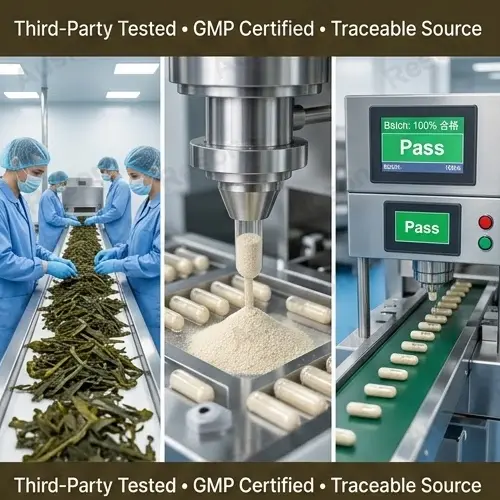 bulk Kelp-Derived Iodine & L-Tyrosine Thyroid capsules | OEM