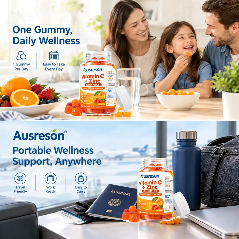 vitamin c zinc gummies immune support supplement Manufacturer
