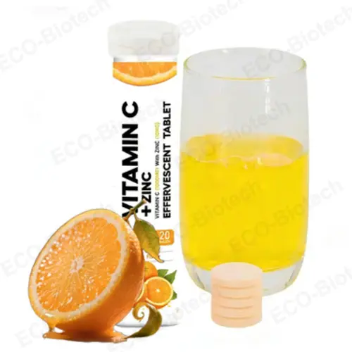 Vitamin C zinc effervescent tablets OEM manufacturers | Reson