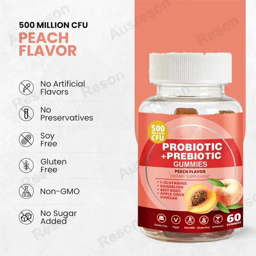 wholesale Prebiotic Probiotic gummies Immune Support | Reson