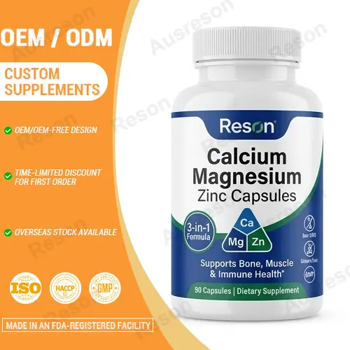 calcium magnesium zinc capsules OEM Manufacturer
