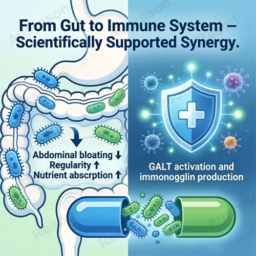 Probiotic Complex Capsules for bloating and digestion | Reson