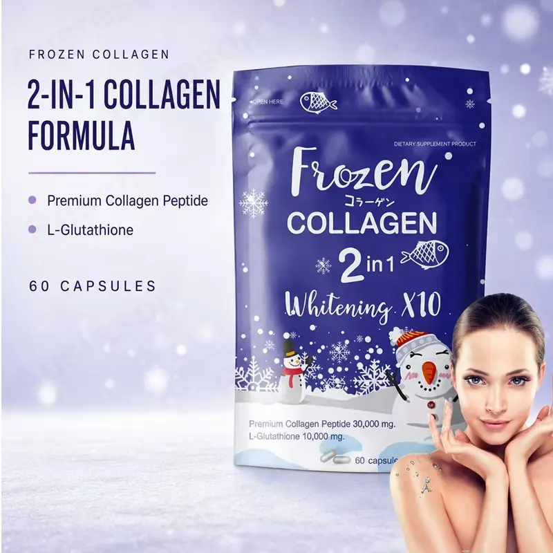 Frozen Collagen Softgel supplement for skin oem supplier